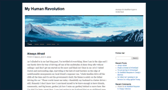 Desktop Screenshot of myhumanrevolution.com